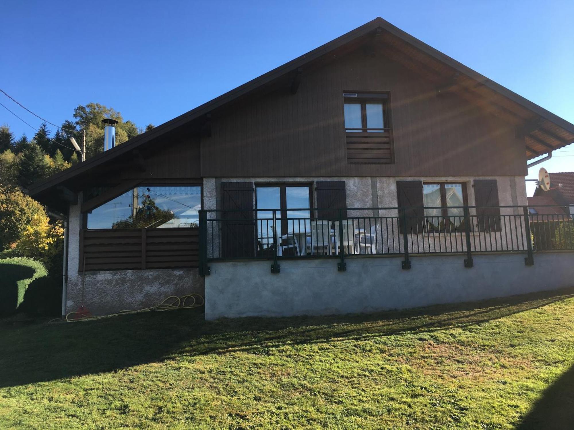 Elegant Chalet In Gerb Pal In Cosy Environment Gerbépal Dış mekan fotoğraf