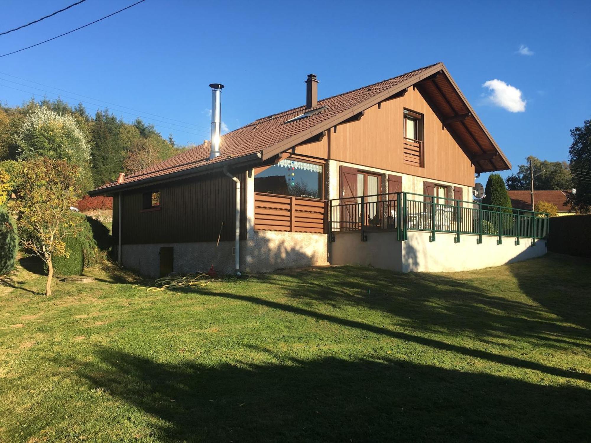 Elegant Chalet In Gerb Pal In Cosy Environment Gerbépal Dış mekan fotoğraf